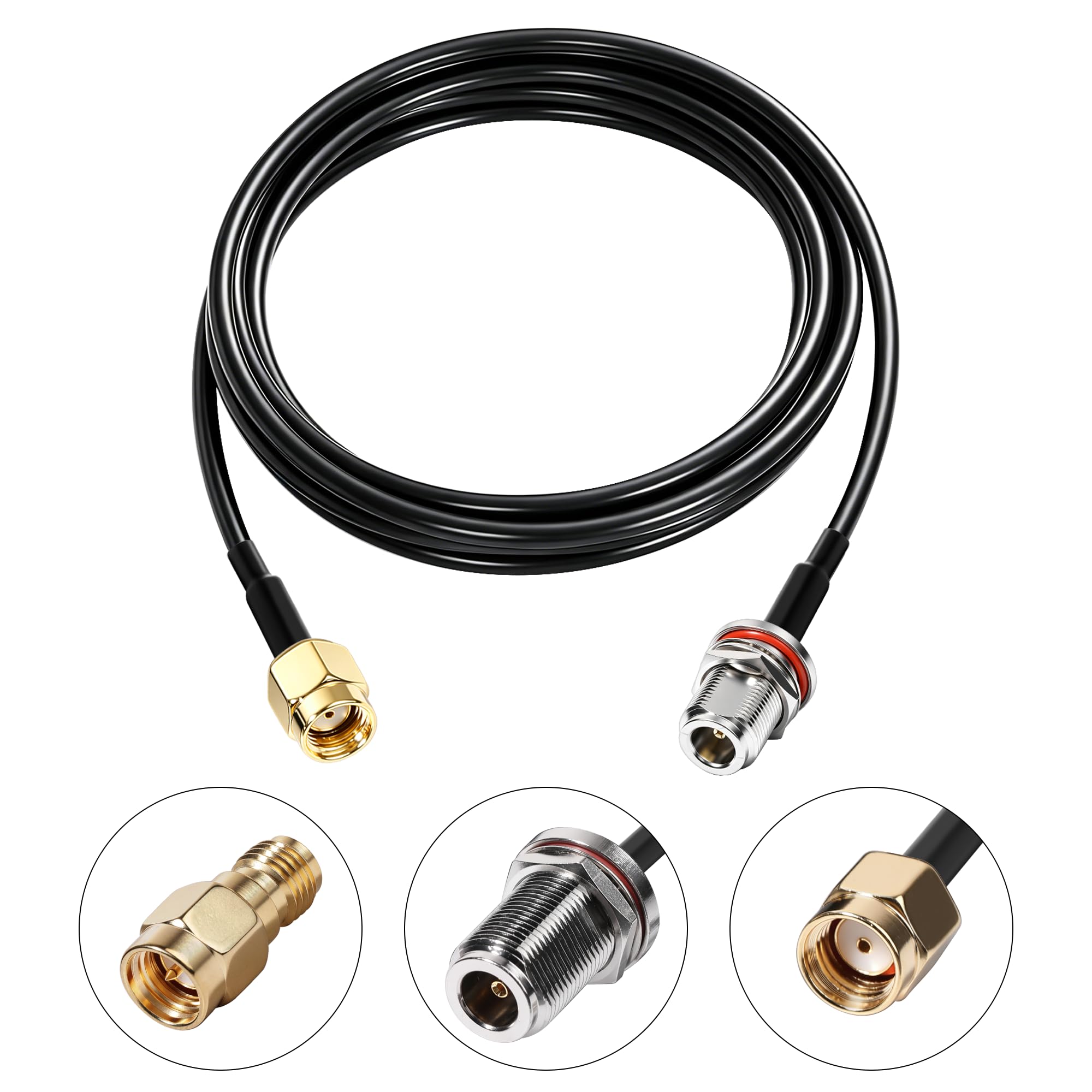 wasserdichte 5,8 dBi Lora 915 MHz Fiberglas-Antenne mit 7,8 m geringem Verlust KMR195 Kabel für Crypto Helium Hotspot RAK MNTD Nebra Bobcat 300 SenseCAP M1 EasyLinkIn SyncroB.it Hotspot HNT Miner