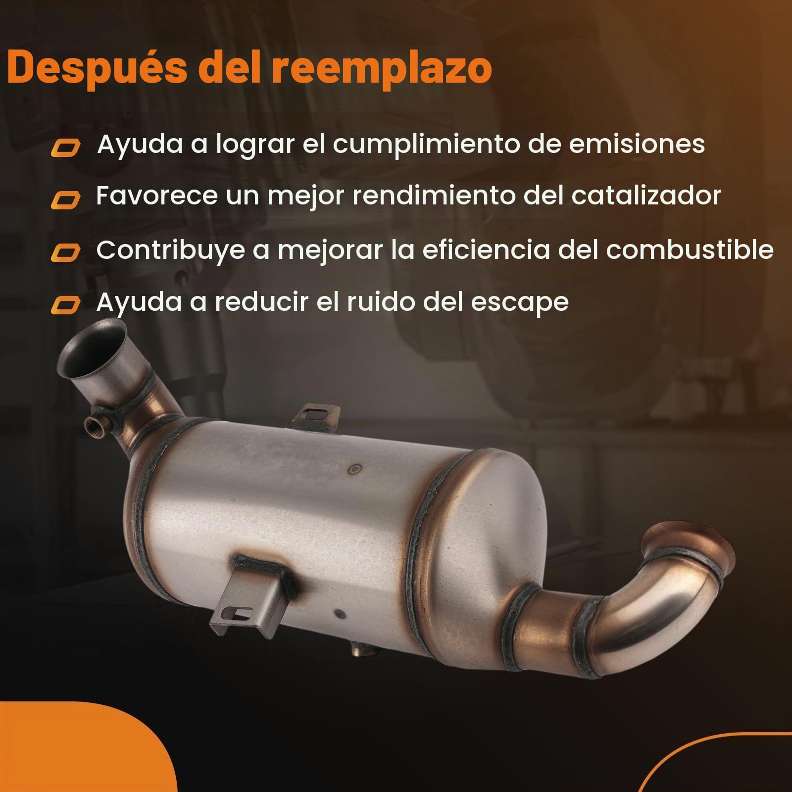 maXpeedingrods 1609159680 DPF Filtro de partículas diésel para Berlingo C2 C3 C4 C5 R56 Peu-Geot 206 207 3008 5008