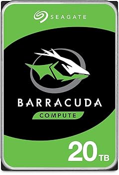 Seagate BarraCuda 3.5インチ 8TB 内蔵ハードディスクD Seagate BarraCuda 3.5inch SATA 6Gb/s 8TB 5400rpm 256MB