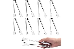 8 Pack Serving Tongs by Tcoin