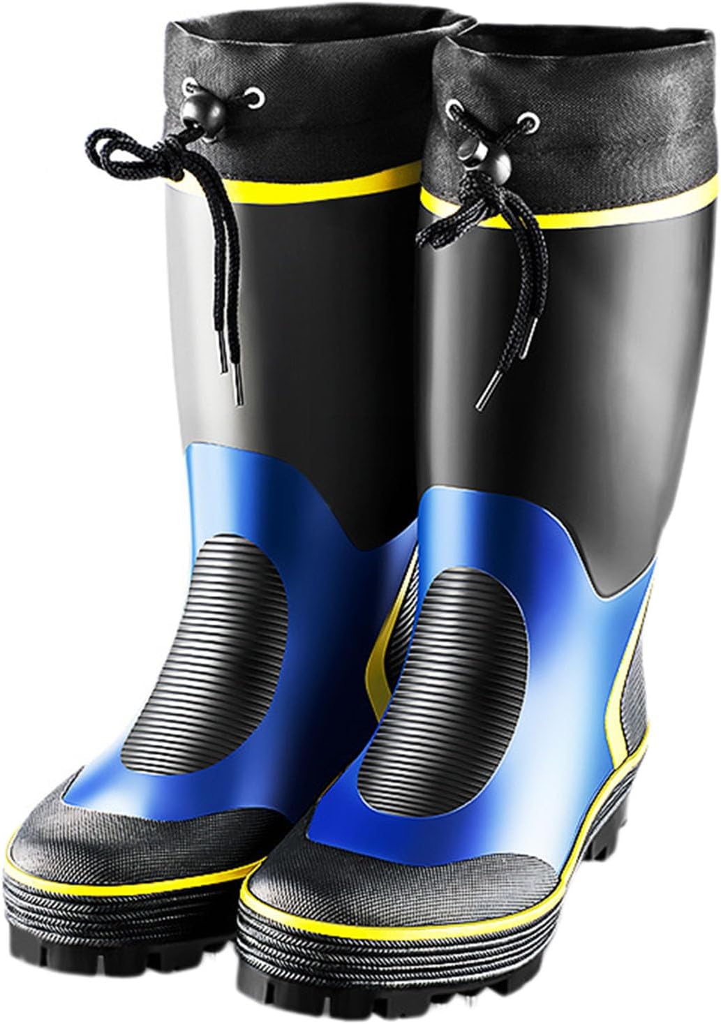[Zentapo] ウェーディングシューズ メンズ ハイカット 釣りシューズ レインブーツ 渓流 アウトドアシューズ マリンシューズ