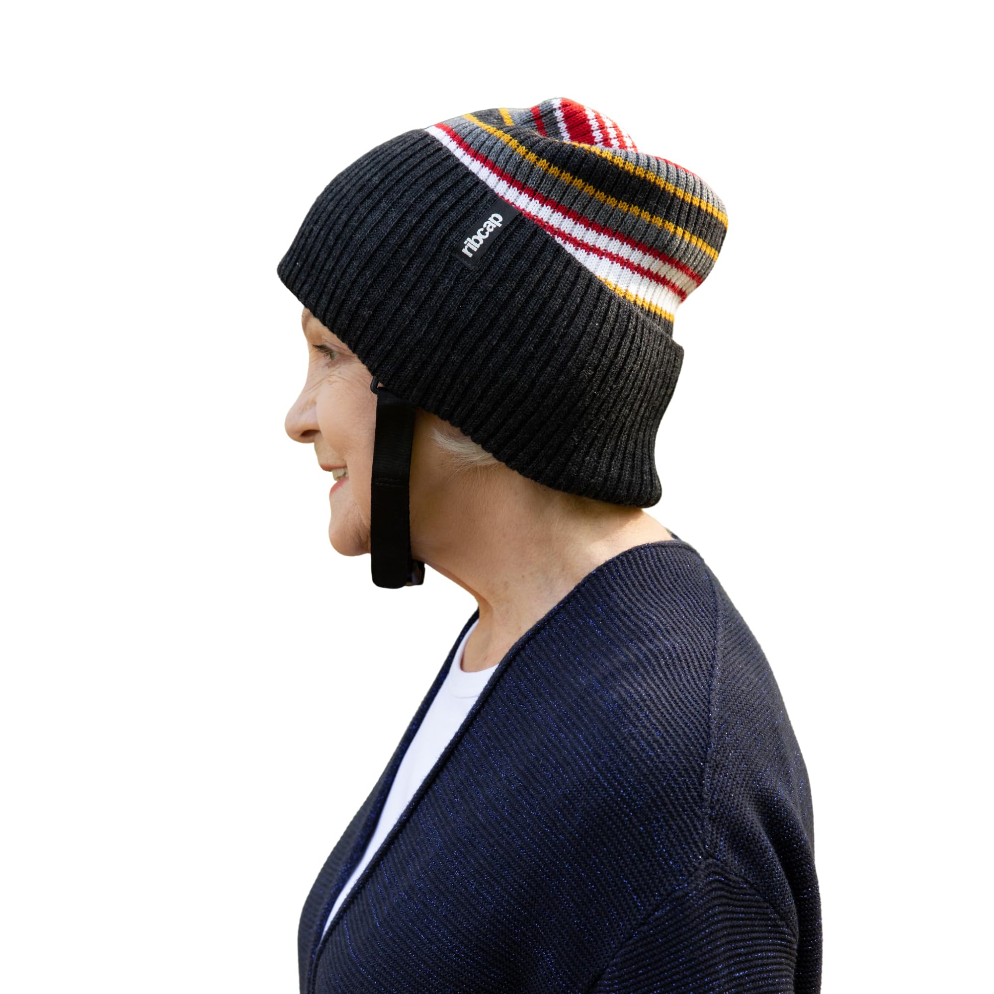 Iggy Medical Helmet | Stripey | Medium (56-58 cm) | Protective Medical Helmet for Adults | Padded Helmet For Elderly Falls | Epilepsy Seizure Helmet | Fashionable & No Stigma