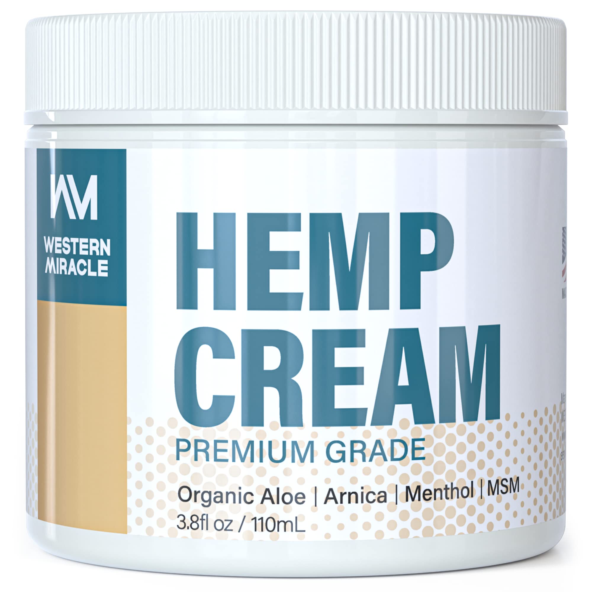 Photo 1 of Hemp Cream - 3.8 Fl Oz 3.80 Ounce (Pack of 1)