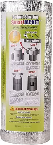 SJ-80 5mm Polyethylene Water Heater Blanket Insulation, Fits 20-80 Gallon
