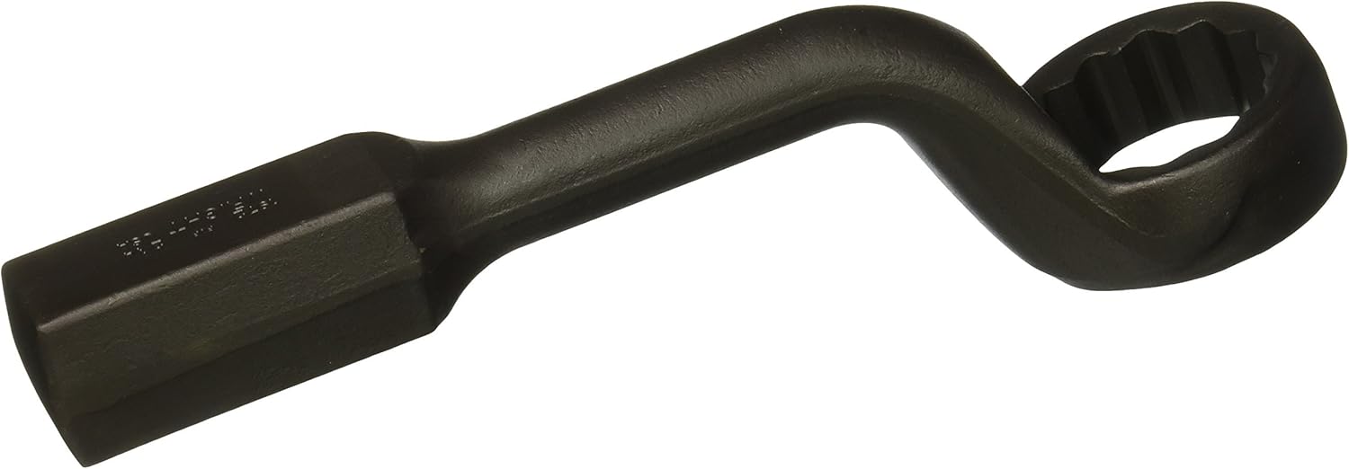 Striking Box Wrench 12 Point 45 Offset Handle Black 2 1/4"