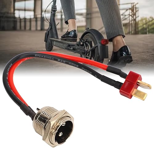 Miniatura 3 de Kadimendium Puerto de cargador de scooter, reemplazable, duradero, fácil de instalar, puerto de carga de scooter, accesorio para reparación de