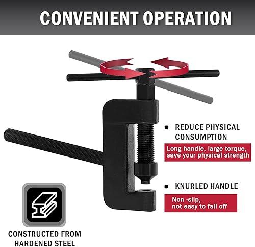 Miniatura 3 de Kit de herramientas para romper cadenas, 13 piezas para motocicleta y kit de herramientas de reparación de remachado