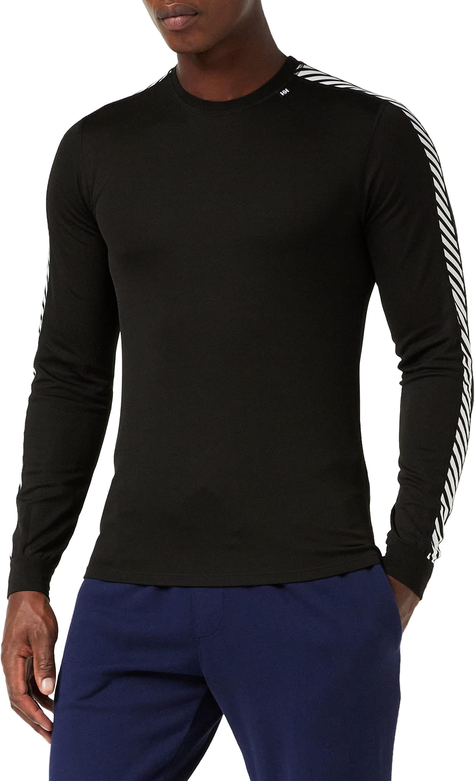 Men's Hh Dry Stripe Crew Base Layer Top