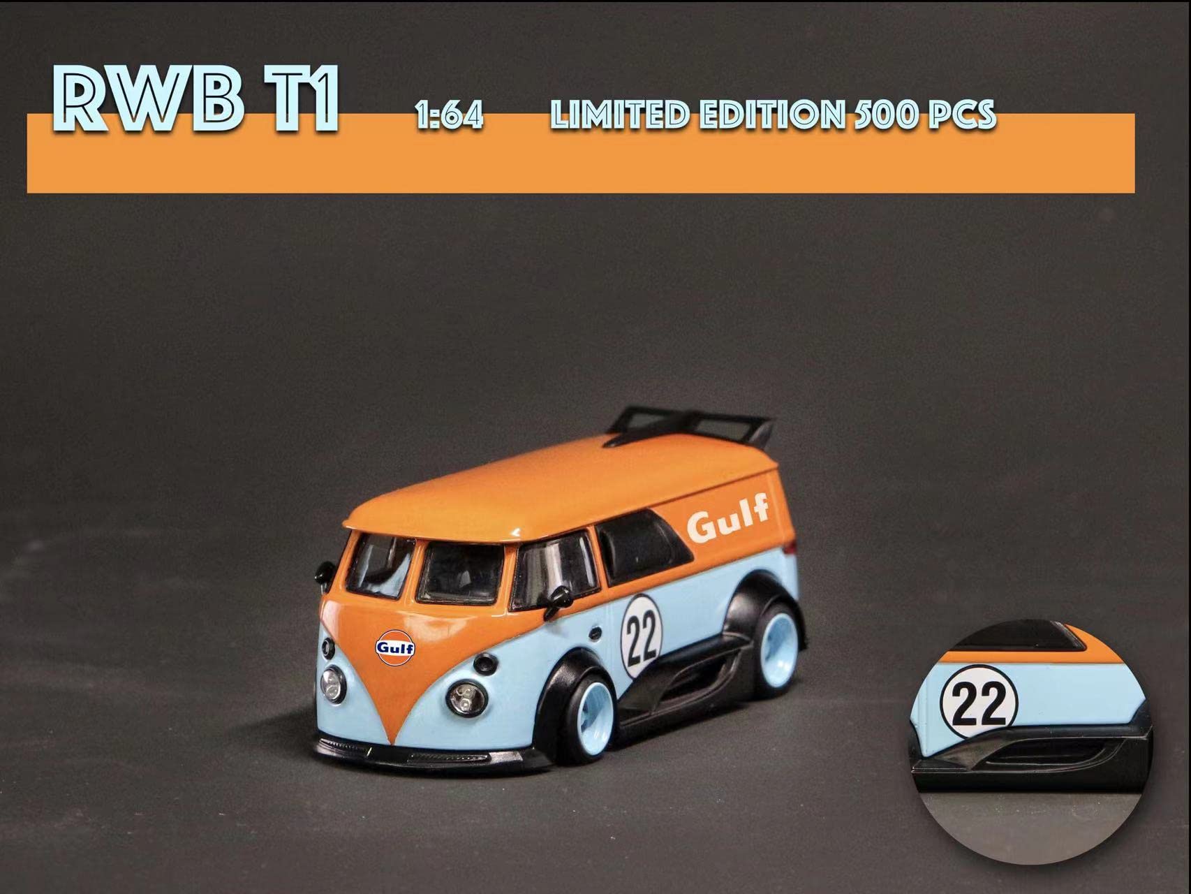 Amazon | 1/64 GHOST PLAYER VW T1 フォールクスワーゲン RWB