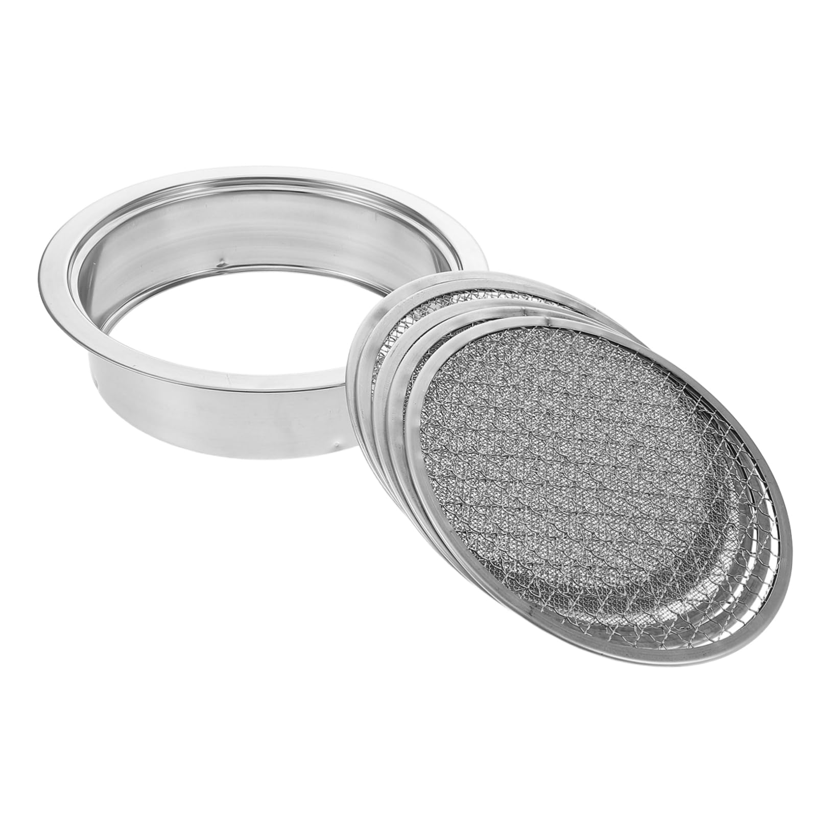Tamis de Jardin en Acier Inoxydable pour Sable et Bonsaï, Set