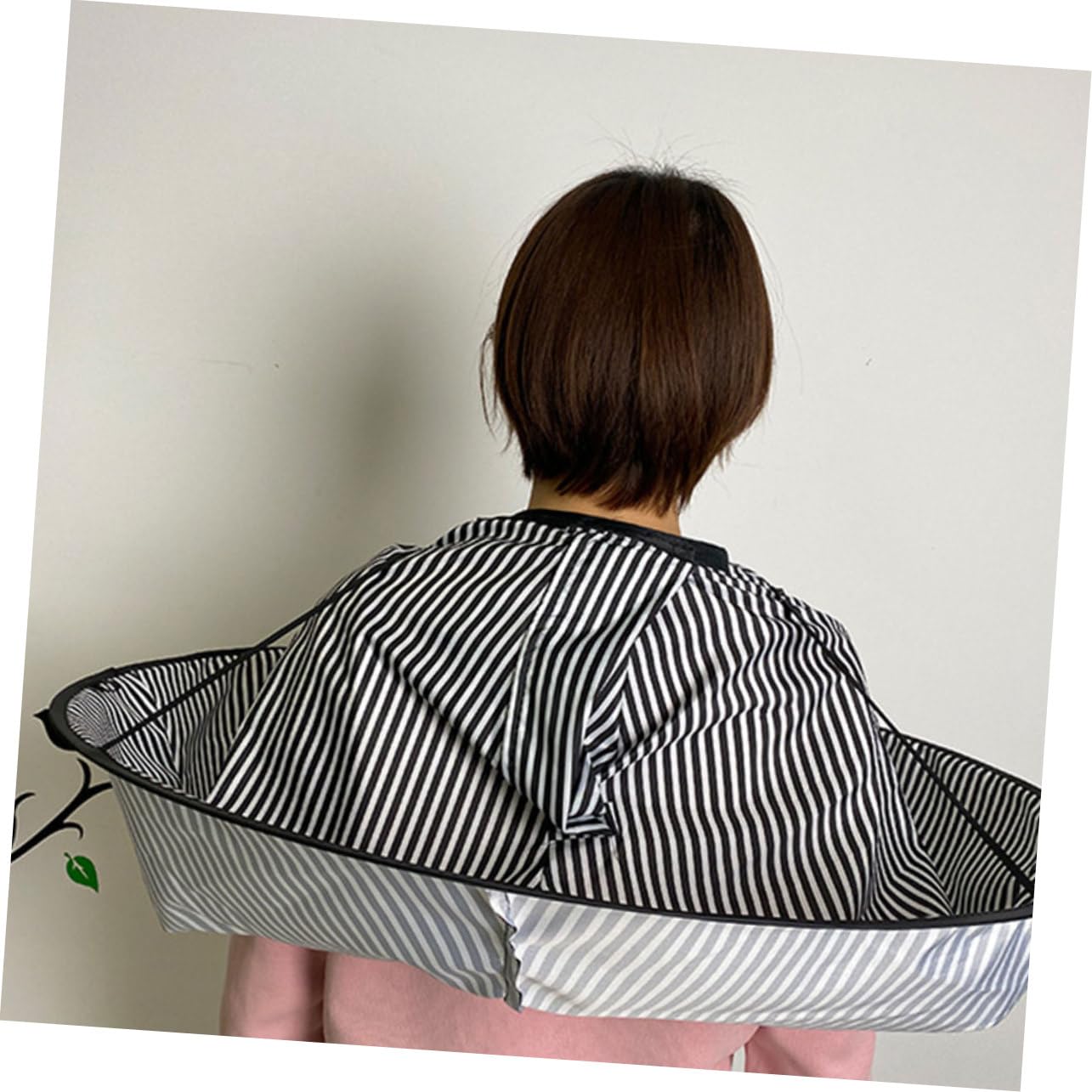 Housoutil 3 Uds Capa De Protección De Tela Baberos Para Adultos Delantal Capa De Tinte Para El Cabello s De Salón Para Clientes De Corte De Peluquería s De Corte De Pelo