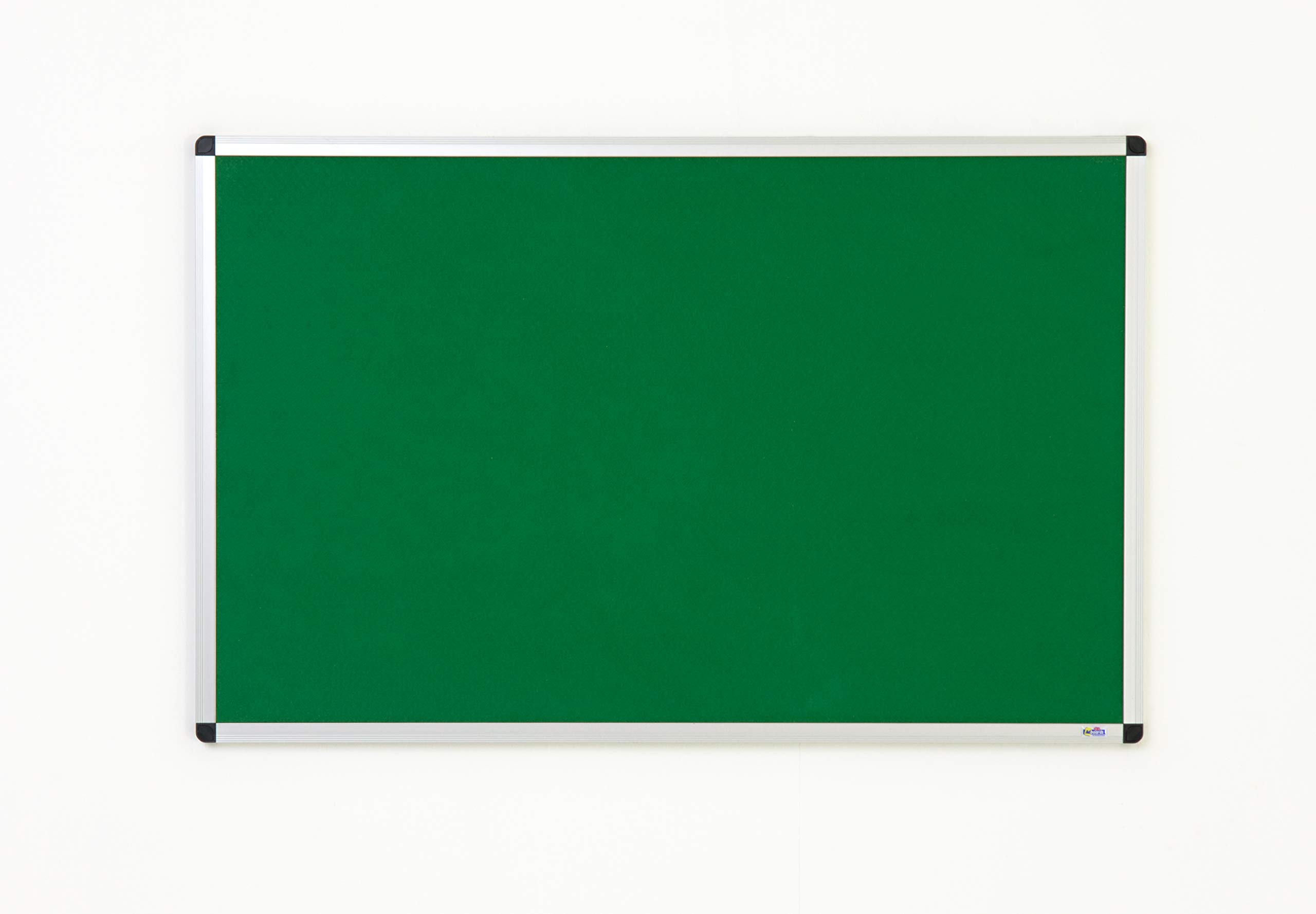 Unframed Fire Retardant Green Felt Noticeboard Office Schools โ 1800mm x 1200mm โ image 1