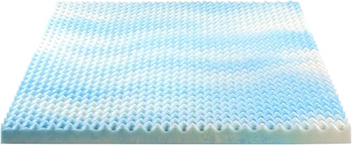 Miniatura 13 de ZINUS Cubrecolchón de espuma viscoelástica de gel con remolino de 3 pulgadas, embalaje WonderBox más pequeño, más cómodo, enfriamiento, diseño de