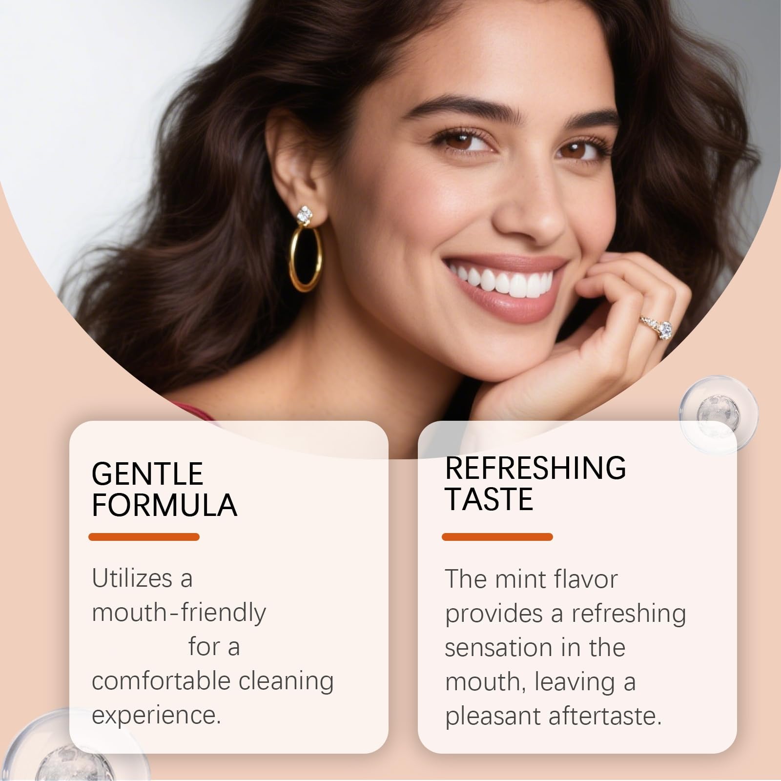 Sensitivity Relief & Whitening - Pasta de dientes libre de fluoruros, mentol, pasta de dientes blanqueadora intensiva, blanca/ning y eliminación de manchas, dientes remineralizantes de goma