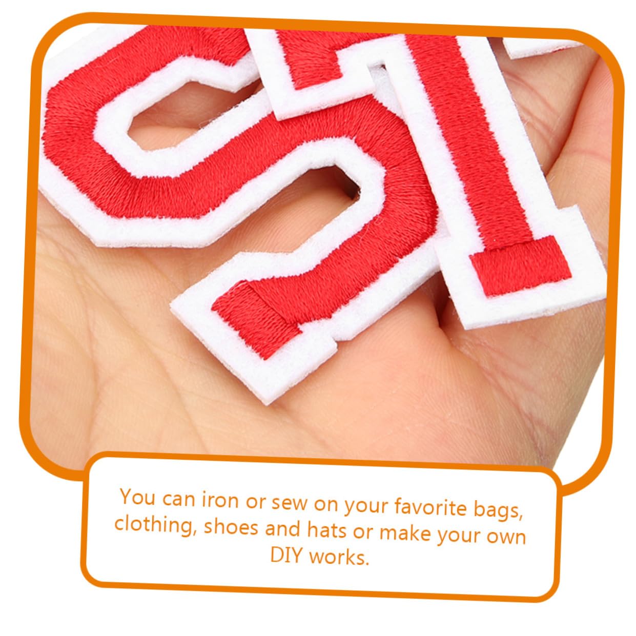Operitacx 104pezzi Decorative Termoadesive Per Abbigliamento Patches Creativi Per Decorazioni Per e Accessori Te
