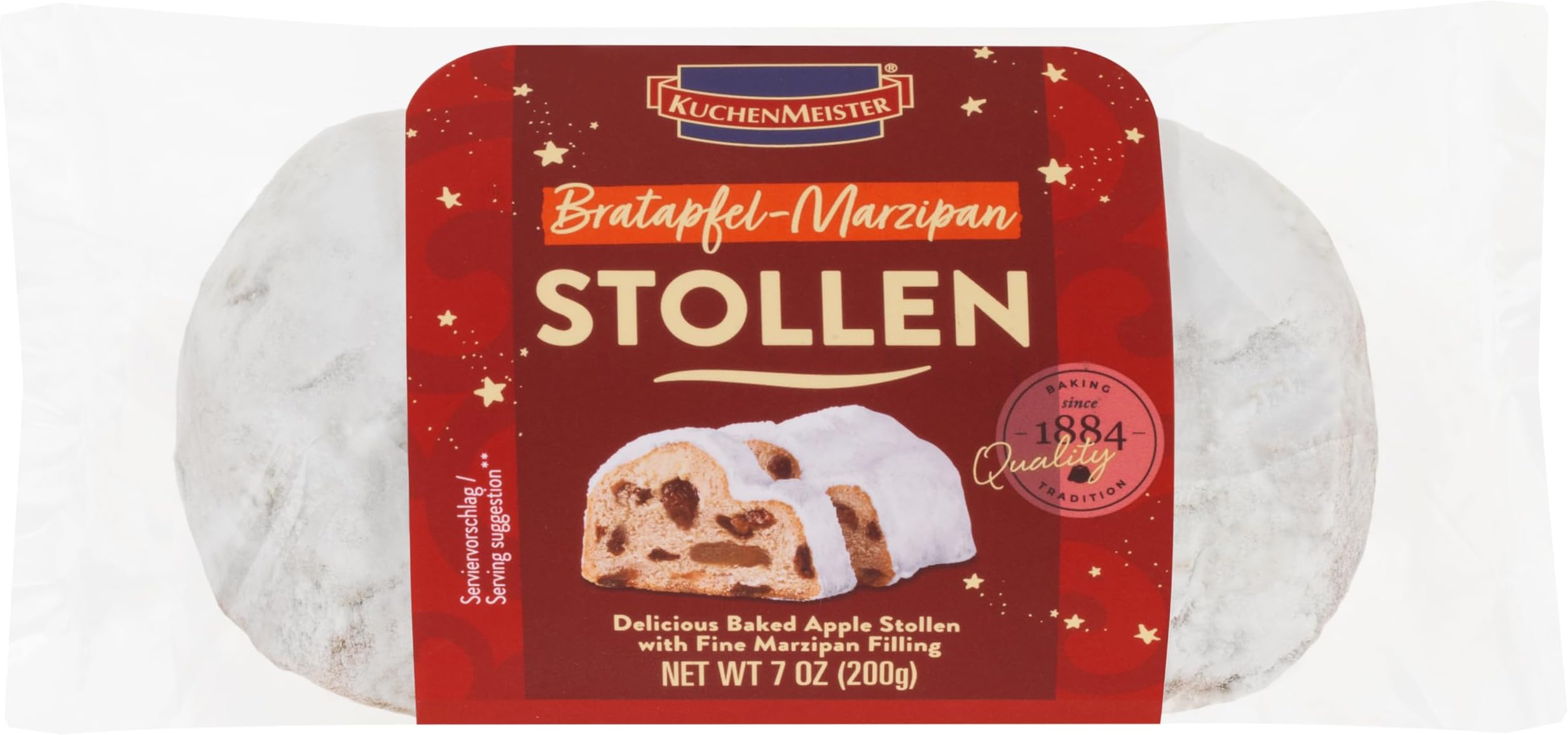 Kuchenmeister Apple Stollen 200g