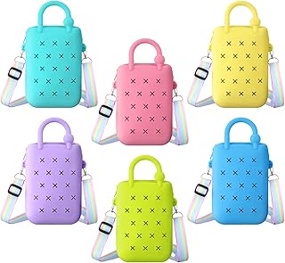 Mini Silicone Beach Tote Bag with Drainage Hole Waterproof Sandproof Travel Birthday Gift Handbag for Pool Outdoor