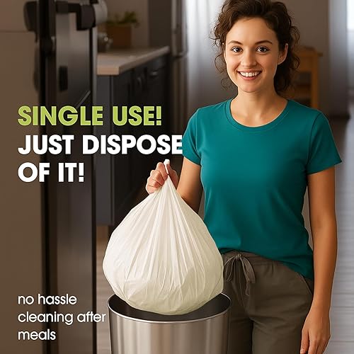 Miniatura 4 de Craft And Party Paquete de 12 manteles de plástico color marfil desechables de 54 x 108 pulgadas para mesas rectangulares, resistentes y resistentes