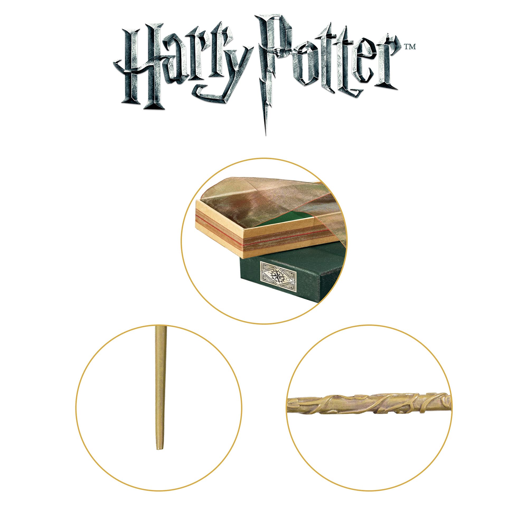 The Noble Collection Hermione Granger Wand in Ollivanders Box 15 inch