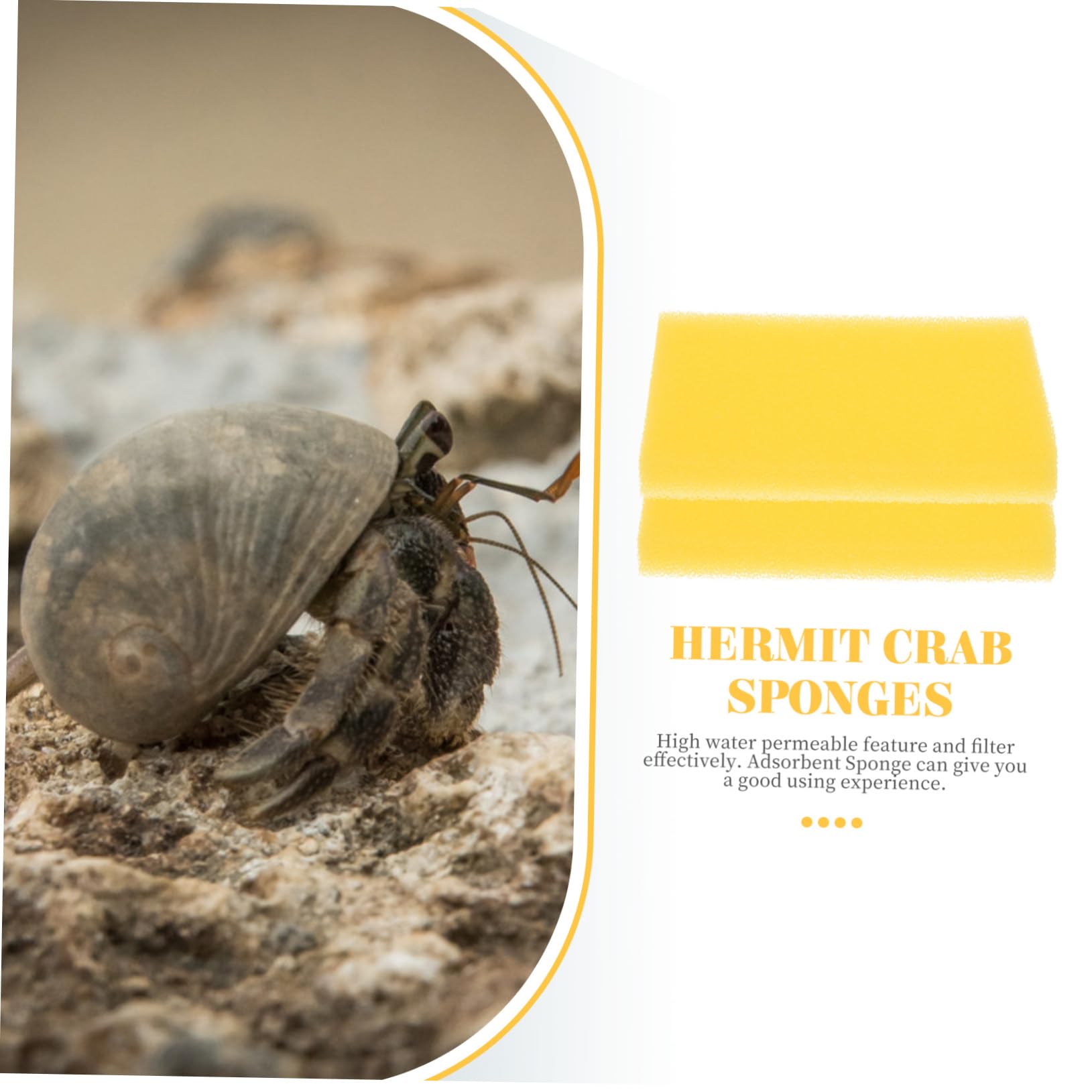 20piezas Esponjas Bioquímicas De Algodón para De Esponjas Absorbentes para Filtración y Terrarios y Peceras Diseño De Color