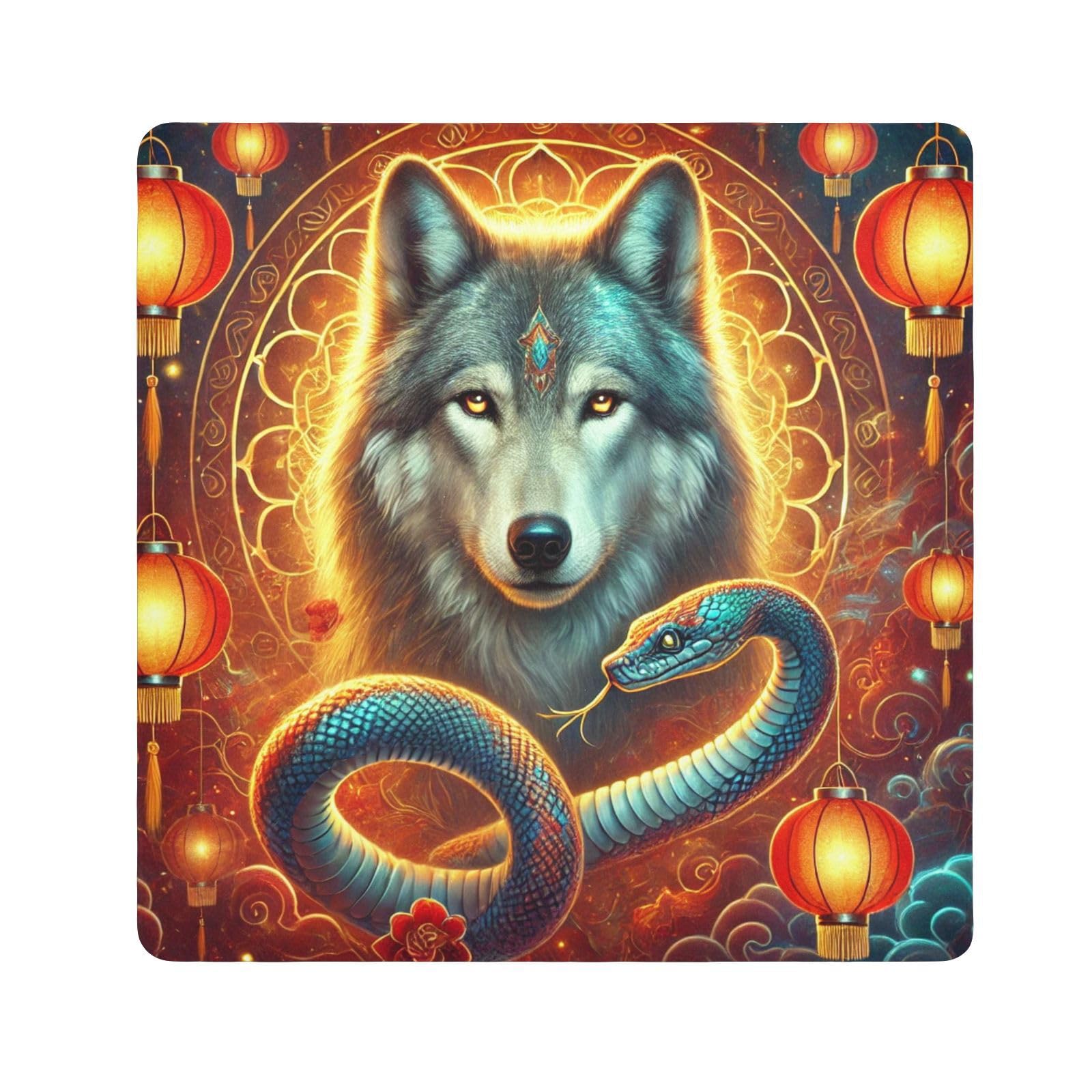 Wolf Snake Orange Protective Wrap 13.8