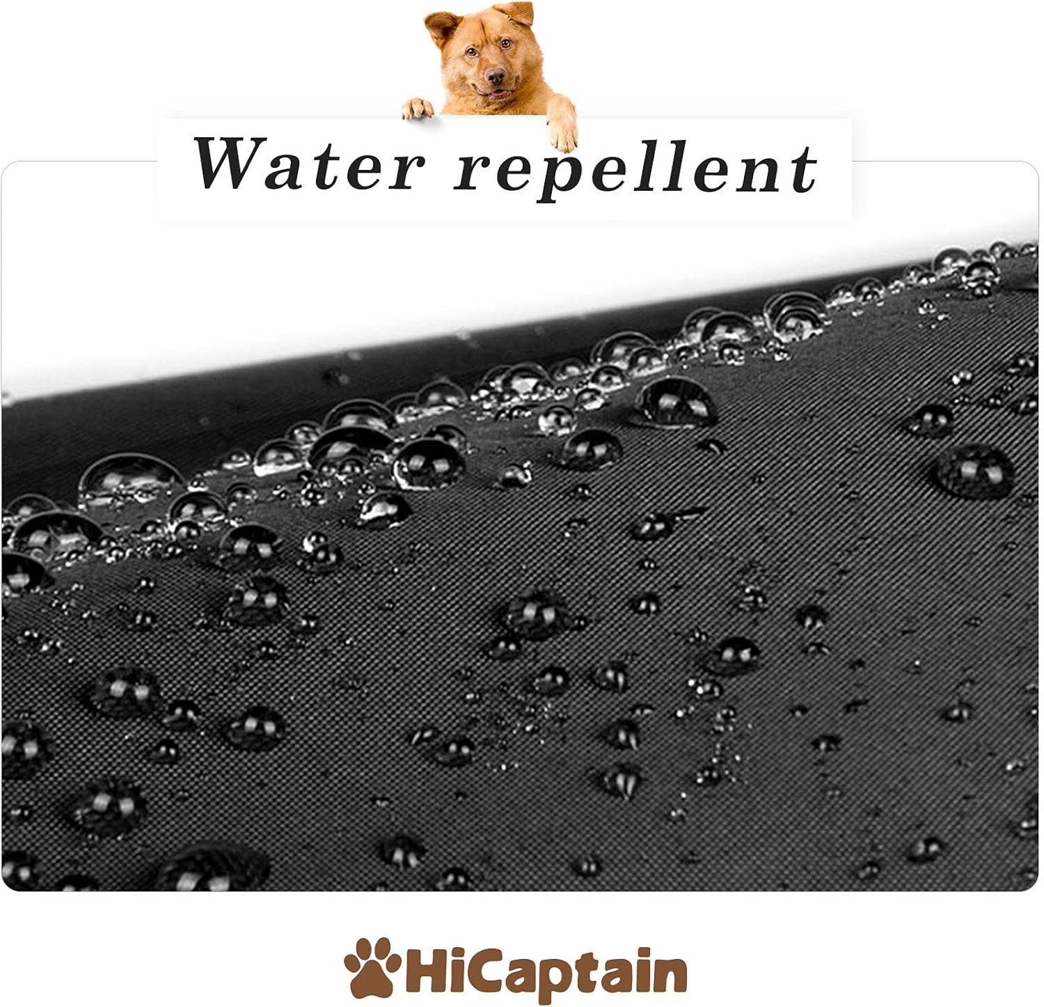 HiCaptain Dog Playpen Top Cover for Indoor Outdoor Use - Escape-Proof and Sunshade Shield Protector Fits for 24 inches Wide 8 Panel Dog Crate Pen (Black)