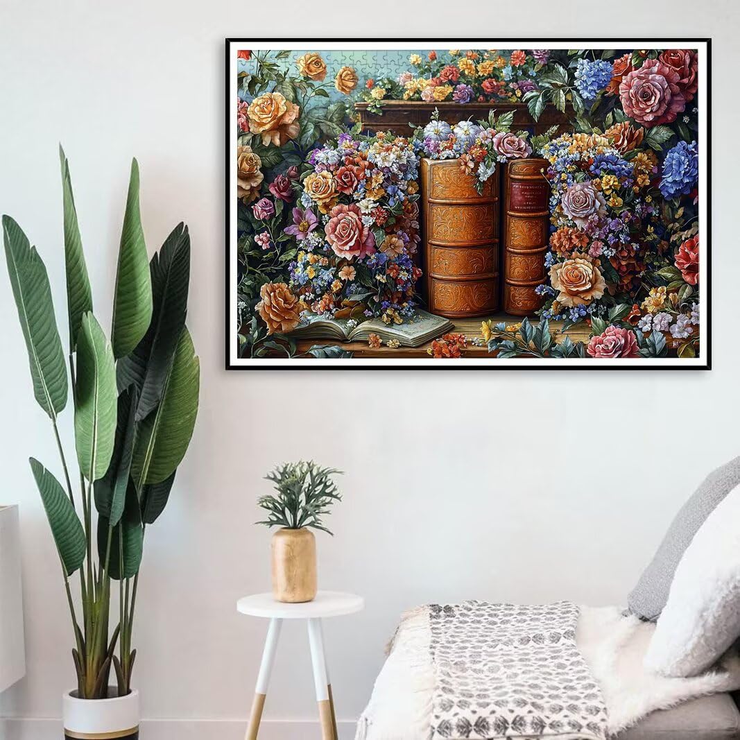 Puzzle 2000 Pezzi, Puzzle Fiori, Misura: 100x71cm, Regalo Donna/Uomo -8799