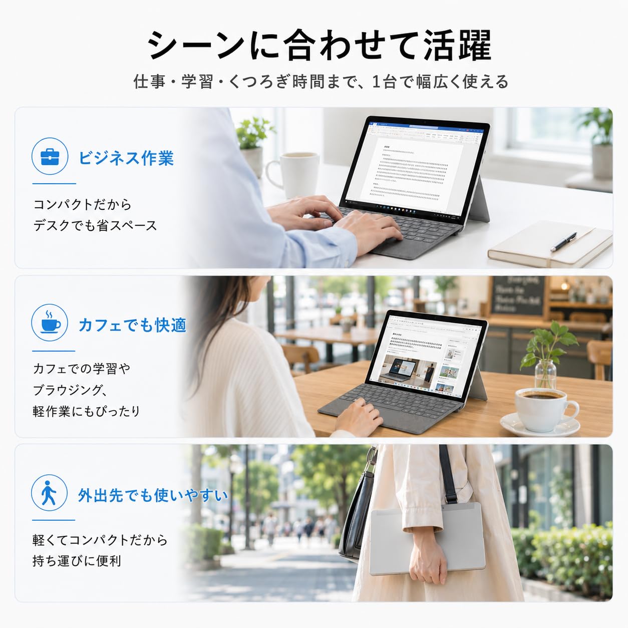 Amazon.co.jp: Surface go 2 Core M3-8100Y(3.4Ghz max)第 8 世代 2in1