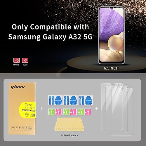 Vista 39 de Paquete de 3 protectores de pantalla de vidrio templado curvado aplicables para Samsung Galaxy S21 Ultra 5G de 6.8 pulgadas, compatible