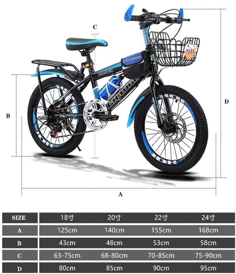 boy.girl  Children S Bicycle Double Disc Brake Boy Girl 18/20/22/24