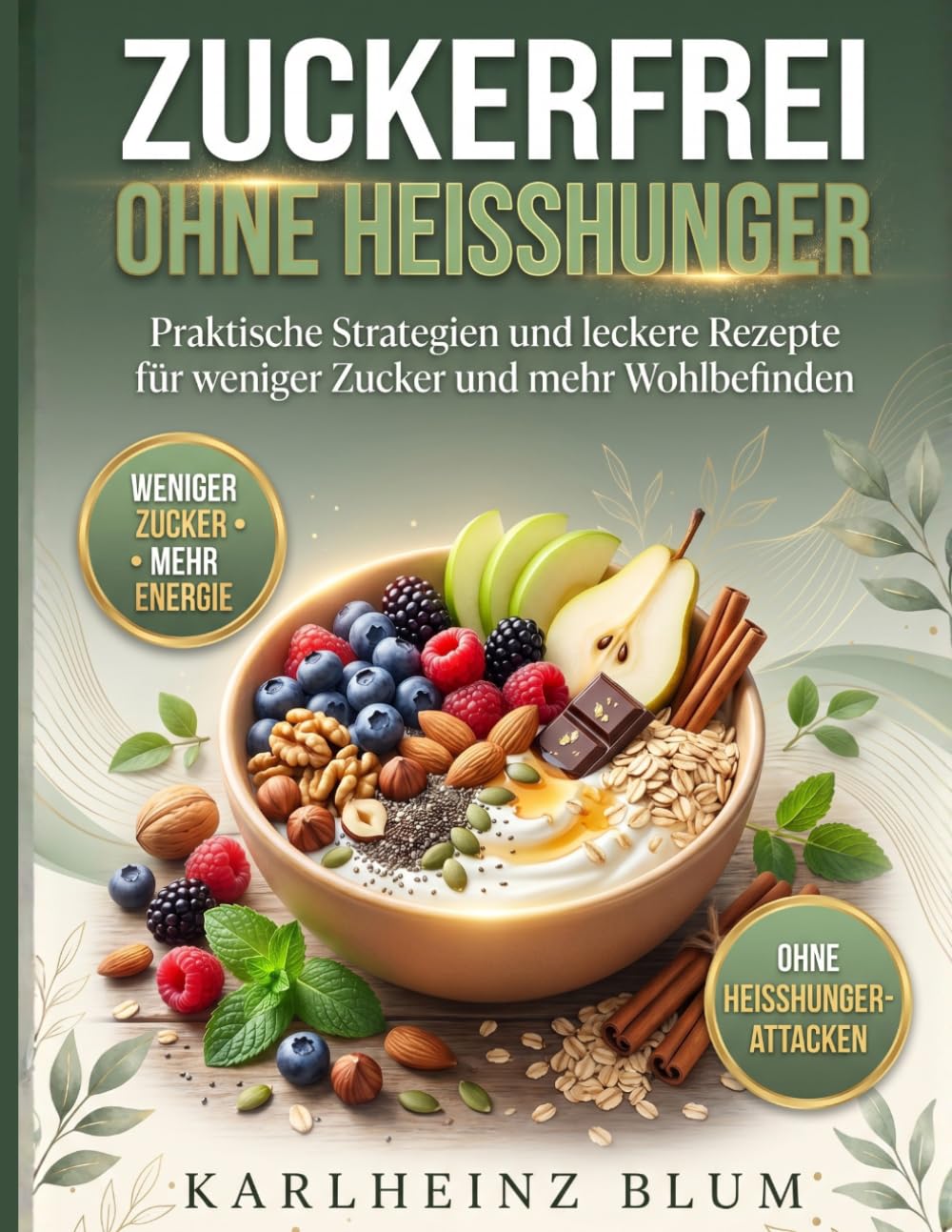 Zuckerfrei ohne Heißhunger: Praktische Strategien und leckere Rezepte für weniger Zucker und mehr Wohlbefinden
