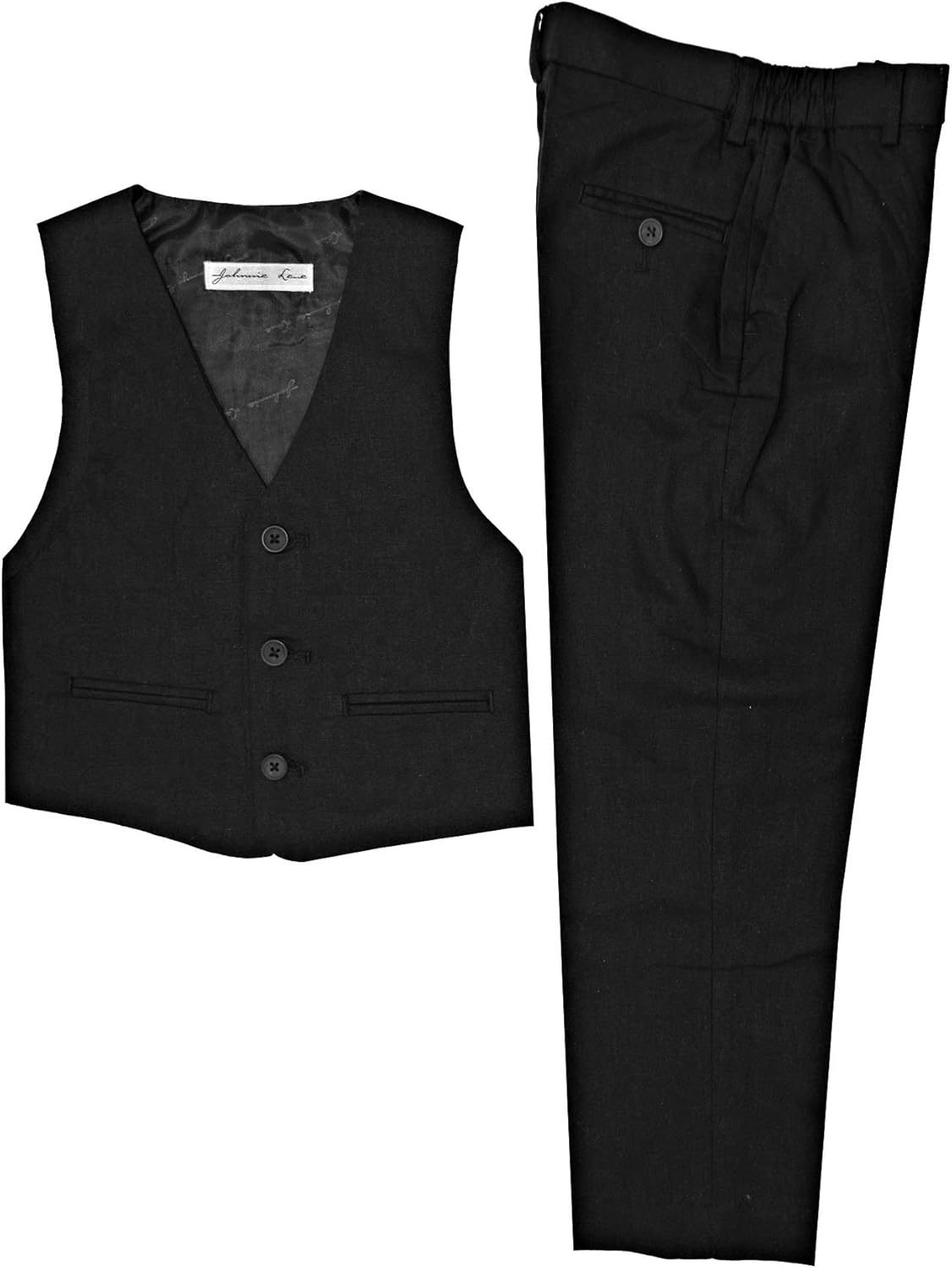 2 Piece Toddlers Kids Boys Cotton/Linen Vest and Pants Set