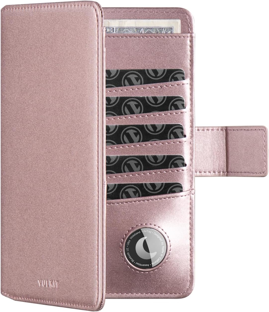 VULKIT Passport Holder with Airtag Holder RFID Blocking Passport Wallet Travel Leather Passport for Women(Pearl Pink) VULKIT Passport Holder with Airtag Holder RFID Blocking Passport Wallet Travel Leather Passport for Women(Pearl Pink)
