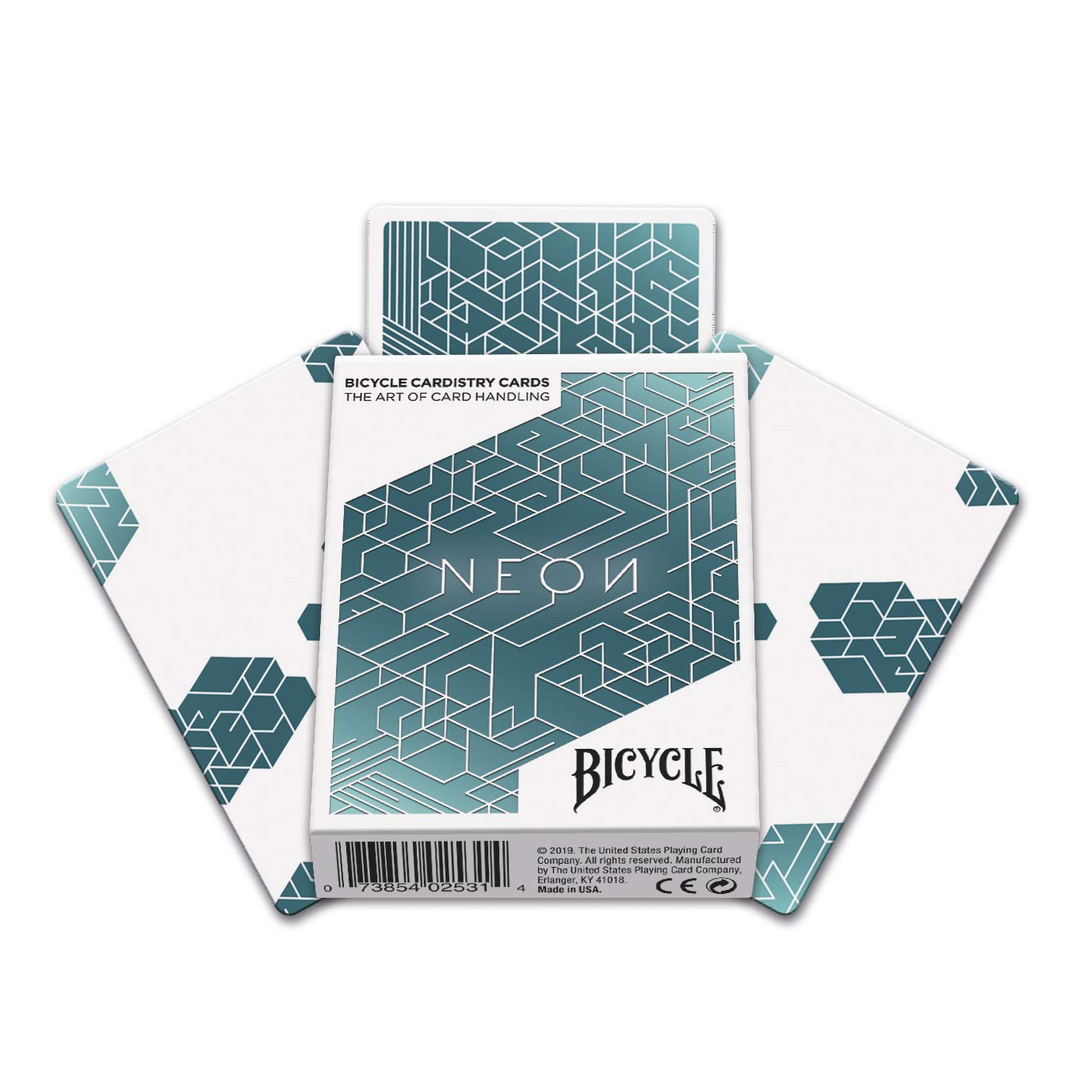 Jeu De 5 Cartes Bicycle - Dos Vélo Néon Rider, édition Limitée X/1000, Neuf