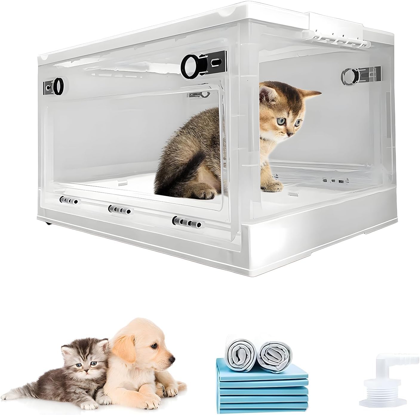Amazon | ペット酸素室 酸素室用ケージ犬/猫/小動物に適用