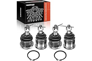 k9643 Premium Front Upper & Lower Ball Joints Kit for 1998-2002 Honda...
