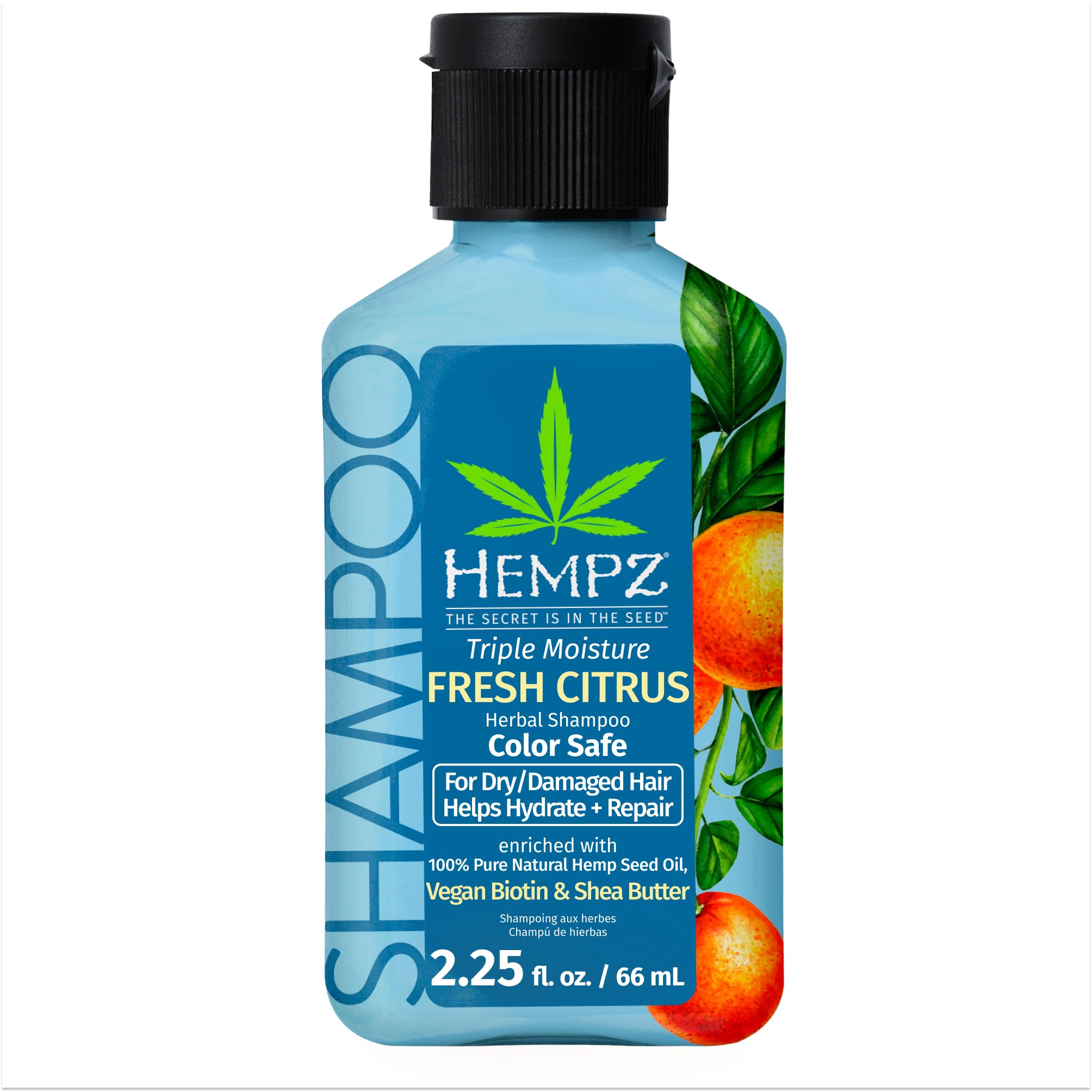 Amazon.com : Hempz Biotin Hair Shampoo - Triple Moisture Peach