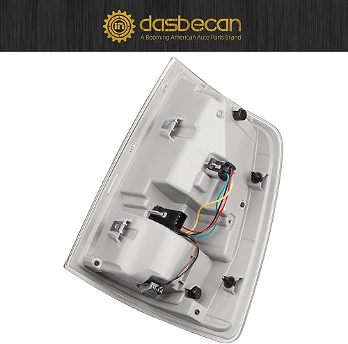 Miniatura 5 de Dasbecan Conjunto de luces traseras LED compatible con Dodge Ram 1500 2013-2018 Ram 2500 y 3500 2014-2018 2014-2018 del lado del conductor Plug&Play