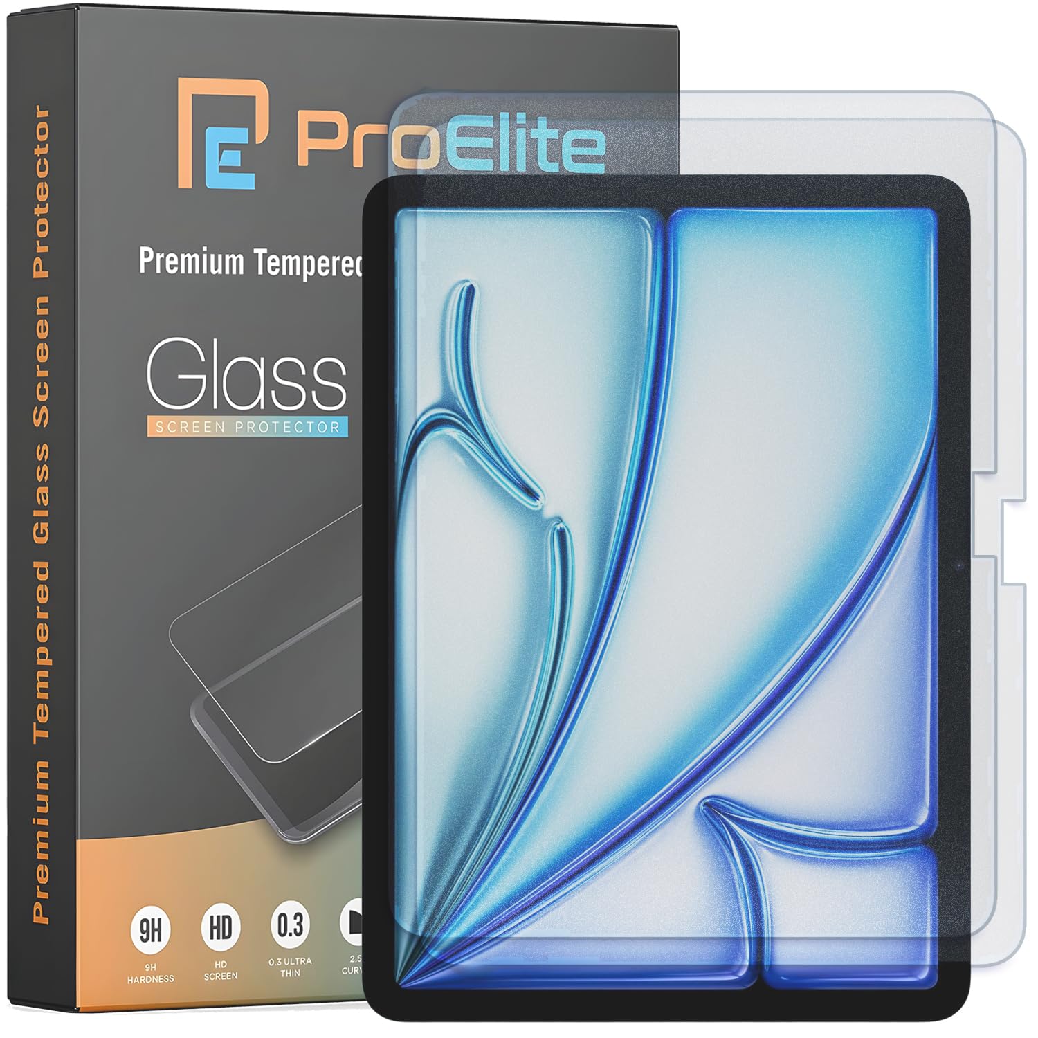 ProElite Matte Screen Protector for Apple iPad Air 11 inch M2 2024, Premium Matte Tempered Glass Screen Protector for iPad Air 11 inch M2 2024 [2-Pack] (B0D9YMSL51) Amazon Price History, Amazon Price Tracker