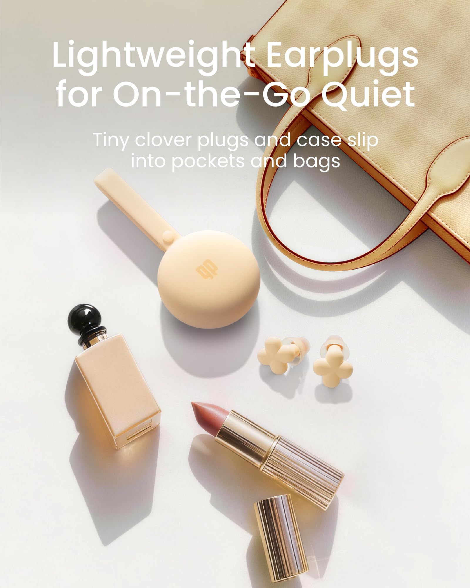 Bloom Tapones para los oídos, tapones para los oídos para canales auditivos pequeños, tapones para los oídos ultracómodos y elegantes para mujeres con almohadillas suaves patentadas