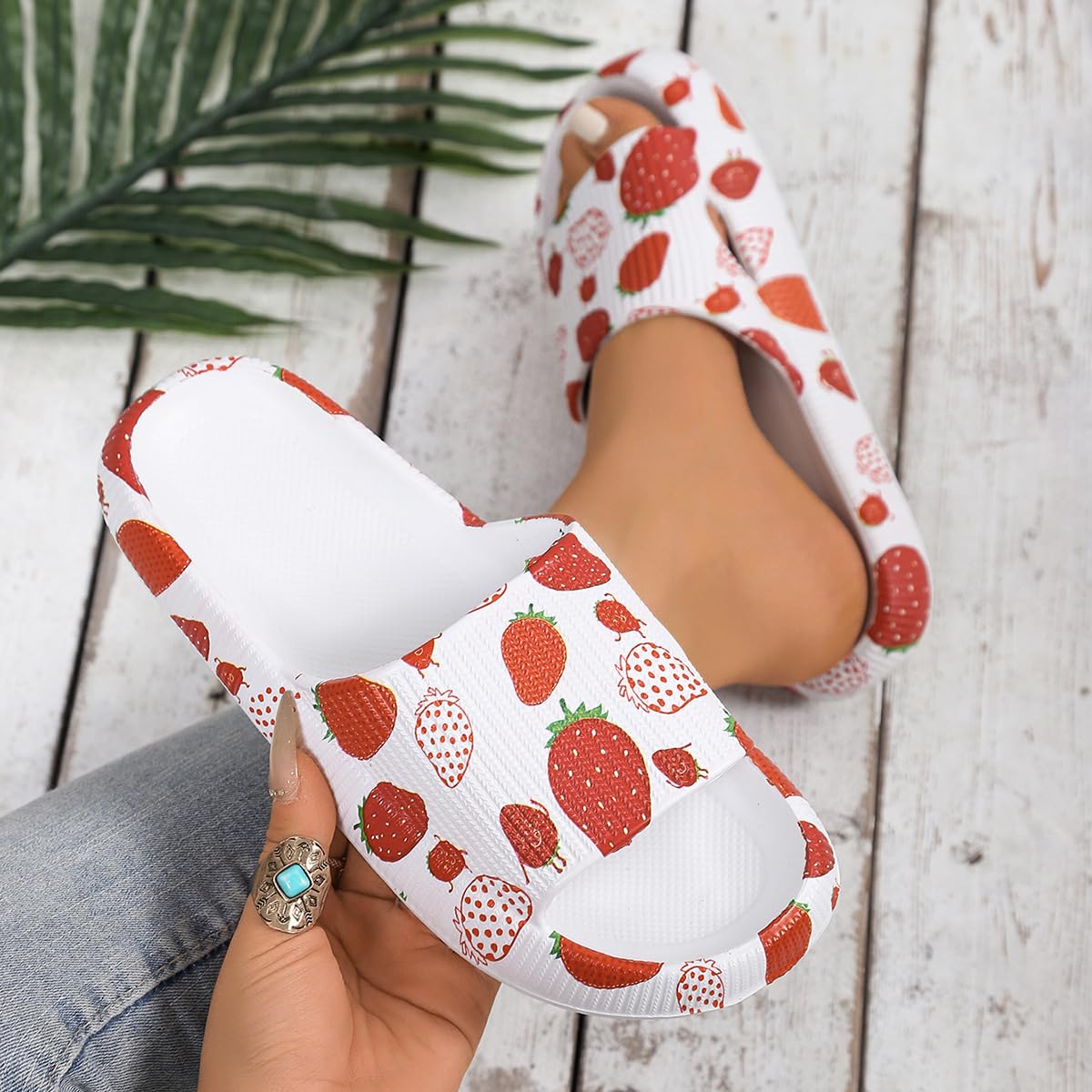Ciabatte da bagno per ragazzi e ragazze, originali slippers leopardati nuvole, ciabatte da bagno Cloudyzz, pantofole per bambini, pantofole antiscivolo, estive, spiaggia, piscina