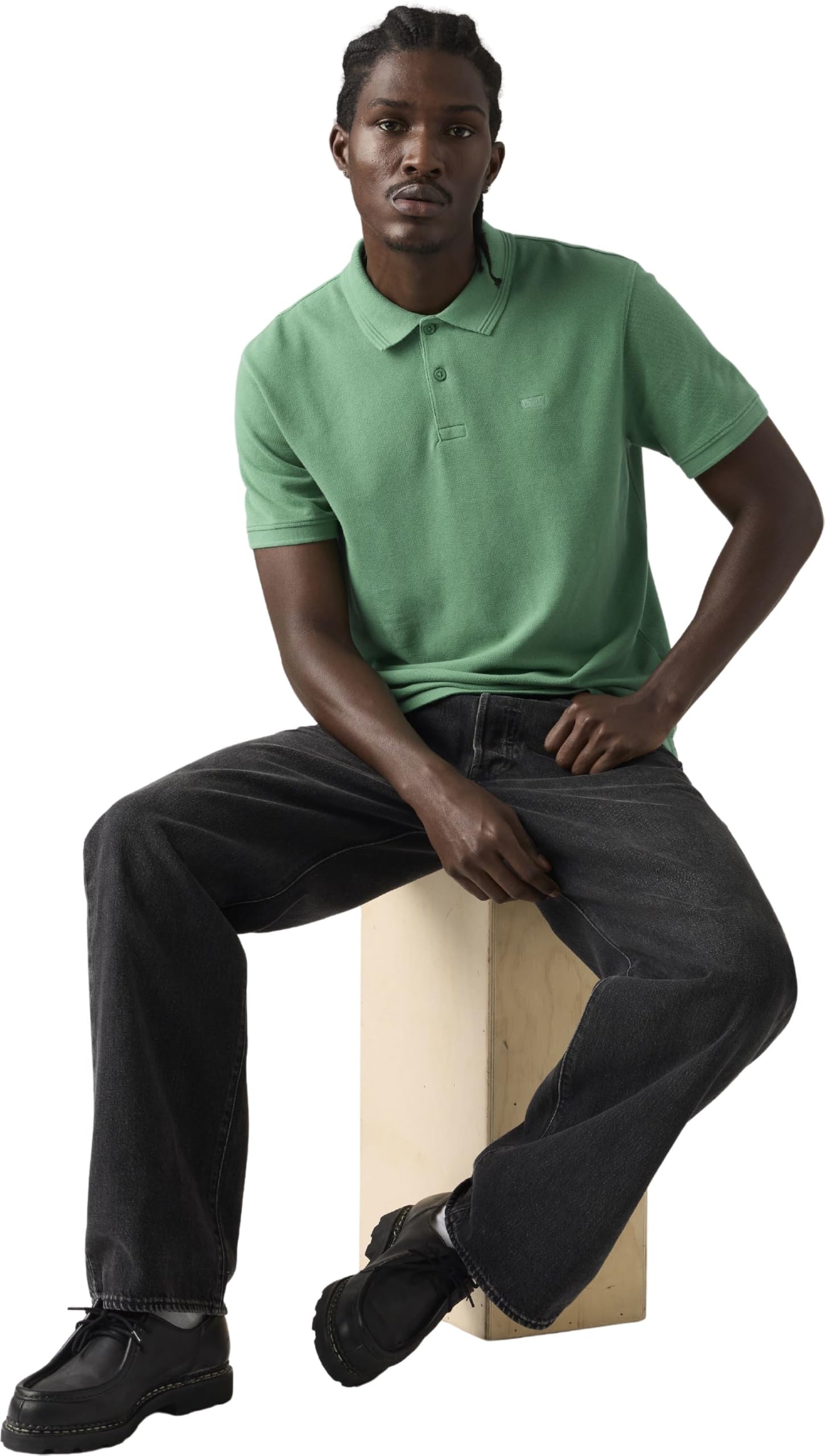 Levi's Hombre Polo de Manga Corta Original con Estructura de piqué, Standard Fit