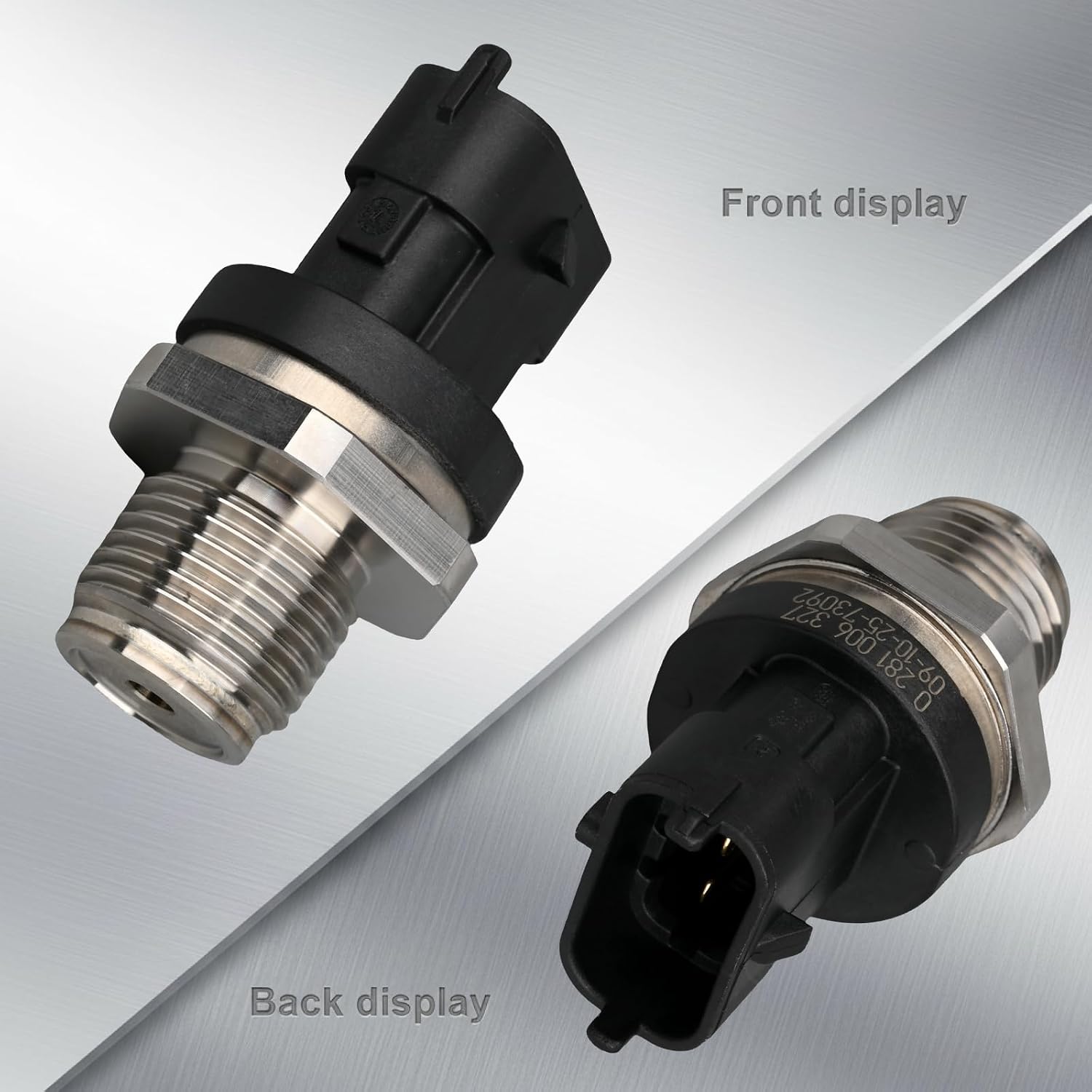 Fuel Injection Fuel Rail Pressure Sensor Compatible with 2500 2011-2012 3500 2011 Ram 2500 2007-2010 Ram 3500 2007-2010 6.7L Cummins 0281006327