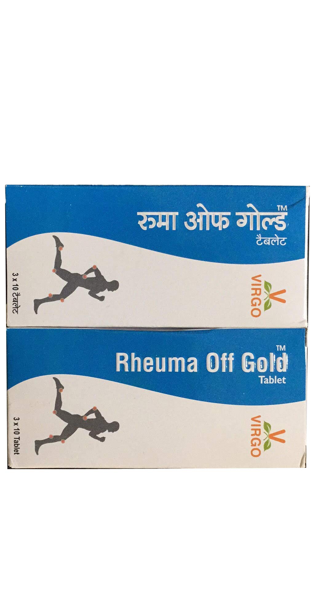 VIRGO UAP Pharma Pvt. Lta. Rheuma Off Gold Pack Of 2 (30 Tab) Each (B08HVM8NFF) Amazon Price History, Amazon Price Tracker
