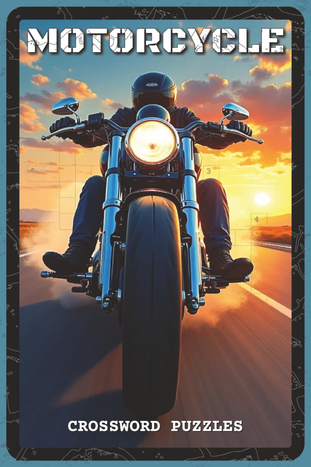 Motorcycle Crossword Puzzles: Crossword Puzzles with Easy to Read about Motorcycles, Bikes, Riders, and Motorcycle Culture | 6x9 inches, 120 Pages | ... Enthusiasts, Riders, and Biker Fans