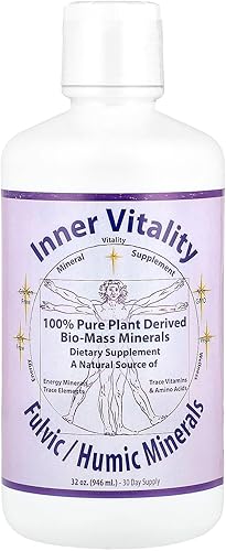 Morningstar Minerals Inner Vitality, Fulvic/Húmico Minerales, 32 oz (32.0 fl oz)