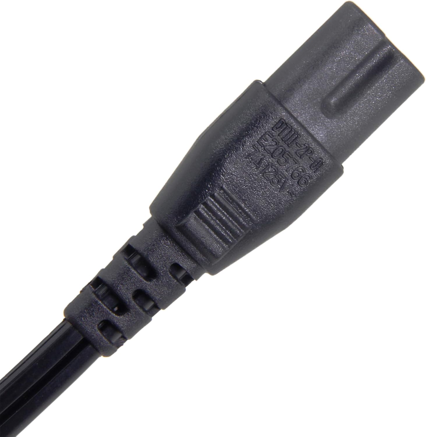 Review Product TV Power Cord, Ancable 5-Pack 1Feet 2-Prong Replacement Power Cable for Samsung Philips Toshiba LG Sony Sharp Panasonic Vizio LED Flat TV Sky Box, Sky Plus+ HD Box
