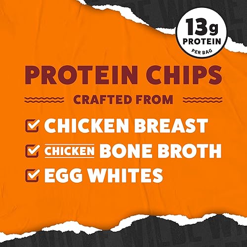 Miniatura 4 de Wilde Protein Chips - Paquete de variedad picante, Buffalo, Queso picante, Nashville Hot, Chips Keto sin gluten hechos con ingredientes reales,