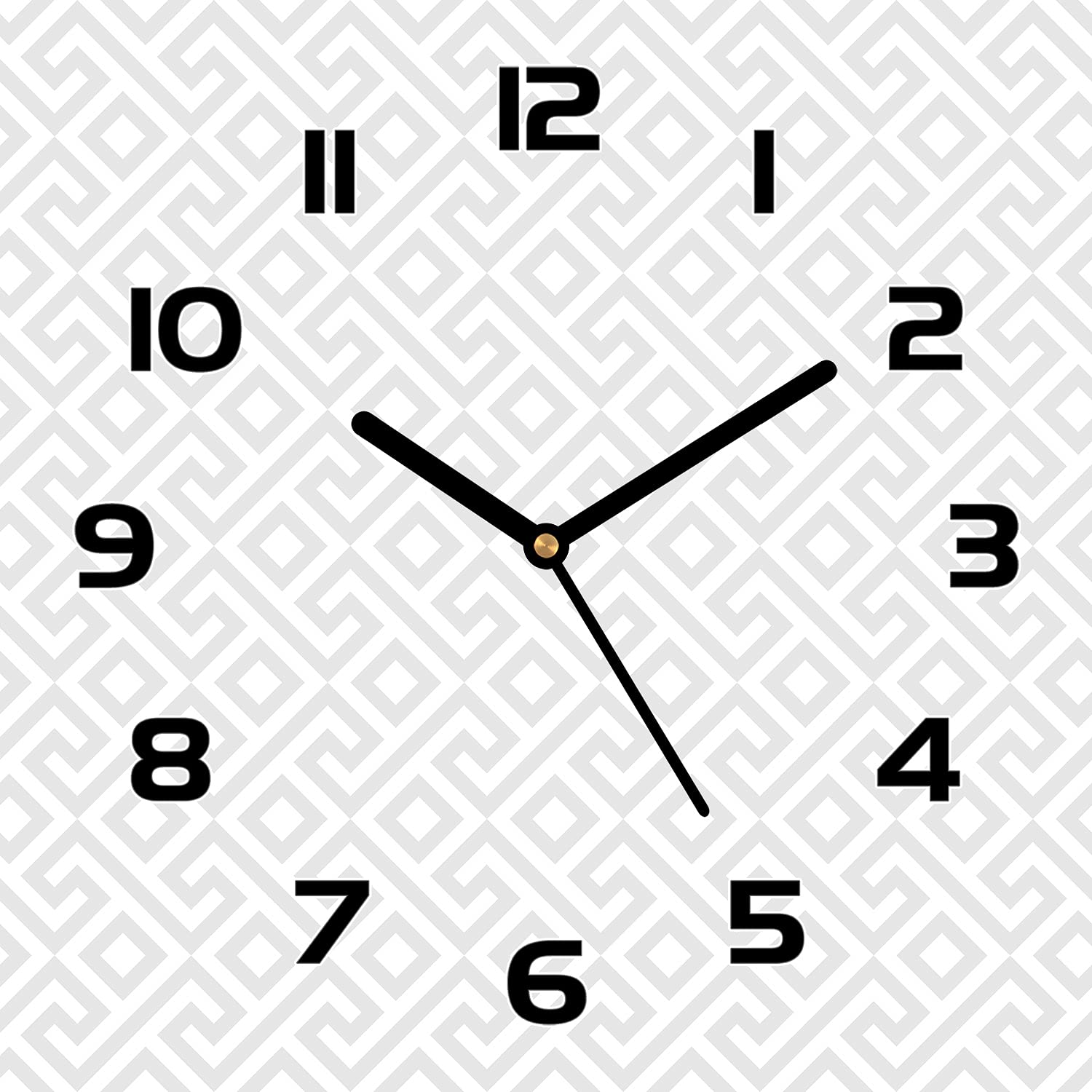 Horloge murale en verre moderne pour sublimer l'ambiance de votre cuisine