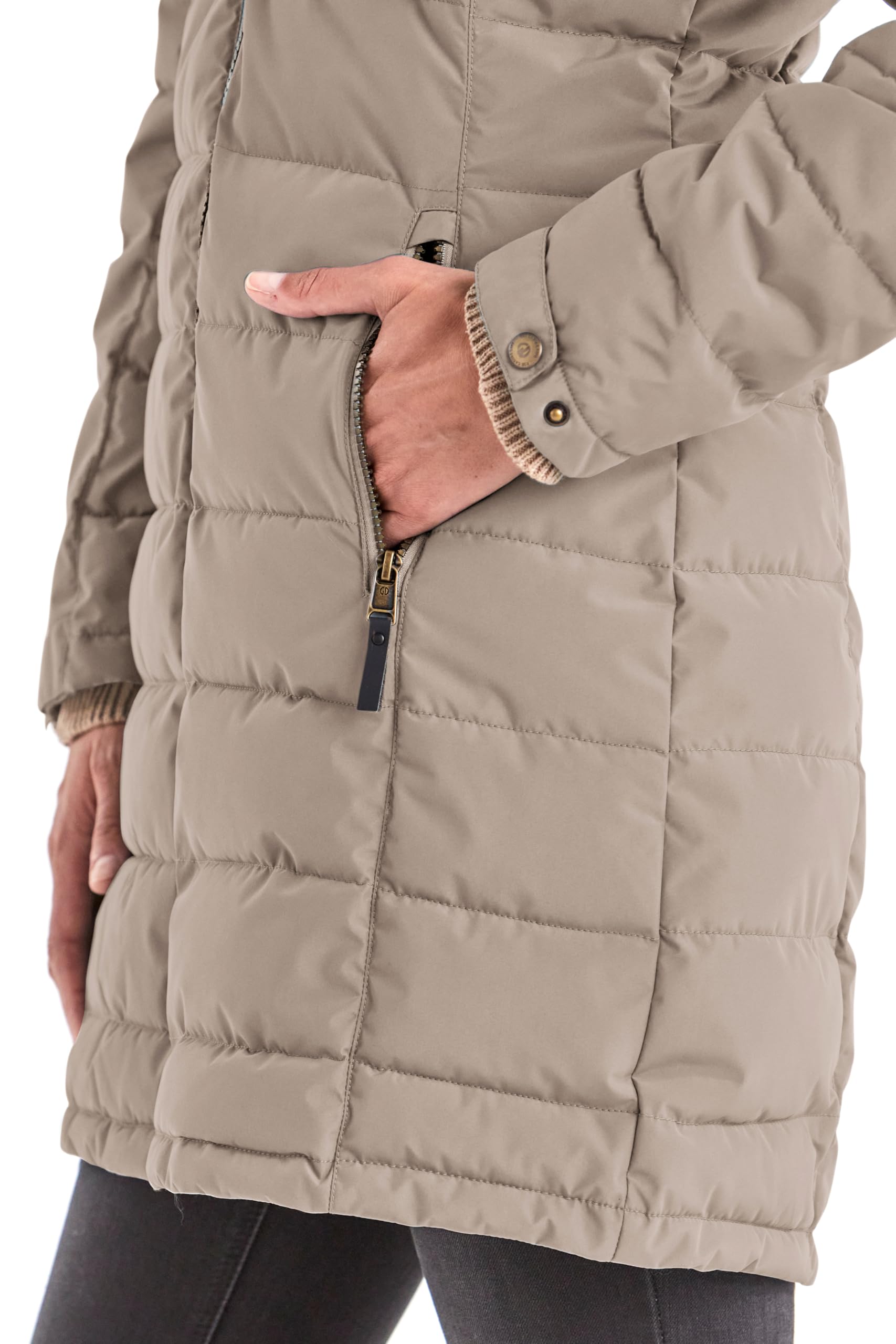 Killtec Damen Gw 13 Wmn Qltd Prk Funktionsparka/Steppparka mit abzippbarer Kapuze